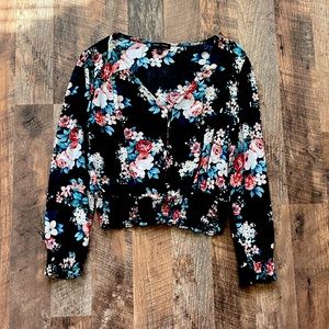 Floral Smocked Top